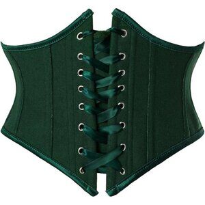 Corset Belt for Women Forest Green